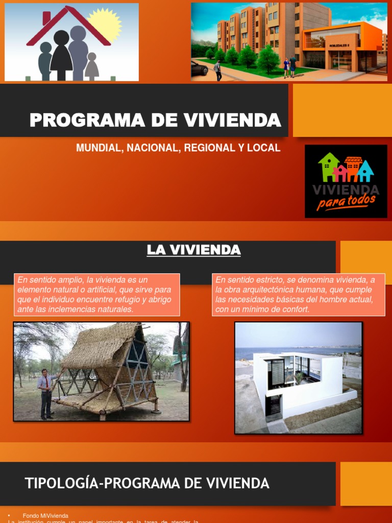 Programas de Vivienda y Fondos en Perú | PDF | Perú | Lima