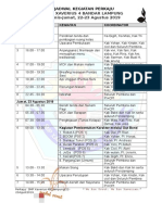 Jadwal Kegiatan Perkaju PDF