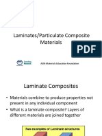 Laminates/Particulate Composite Materials