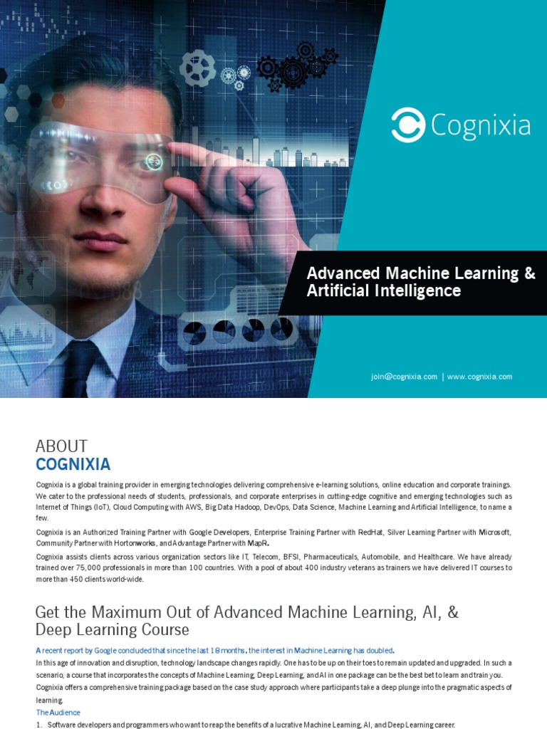 Advanced Machine Learning and Artificial Intelligence PDF Machine