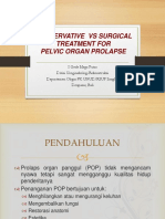 Conservative V Surgical Treatment For POP PDF