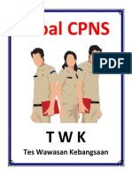Kumpulan Soal CPNS - TWK - Tes Wawasan Kebangsaan