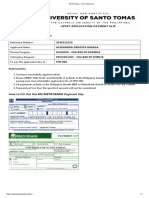 Print Payslip UST Admission