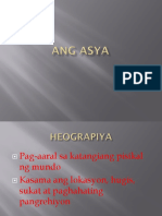 Ang Asya Ay Isa Sa Pitong Kontinente NG Slide