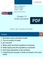 Acids and Bases: William L Masterton Cecile N. Hurley Edward J. Neth