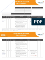 Persons at Risk (Groups) Risk Assessor Appointment Tel. No. Description of Task or Activity