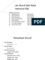 EBI Huruf dan Kata