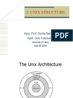 Lecture 2: Unix Structure: Asoc. Prof. Guntis Barzdins Asist. Girts Folkmanis