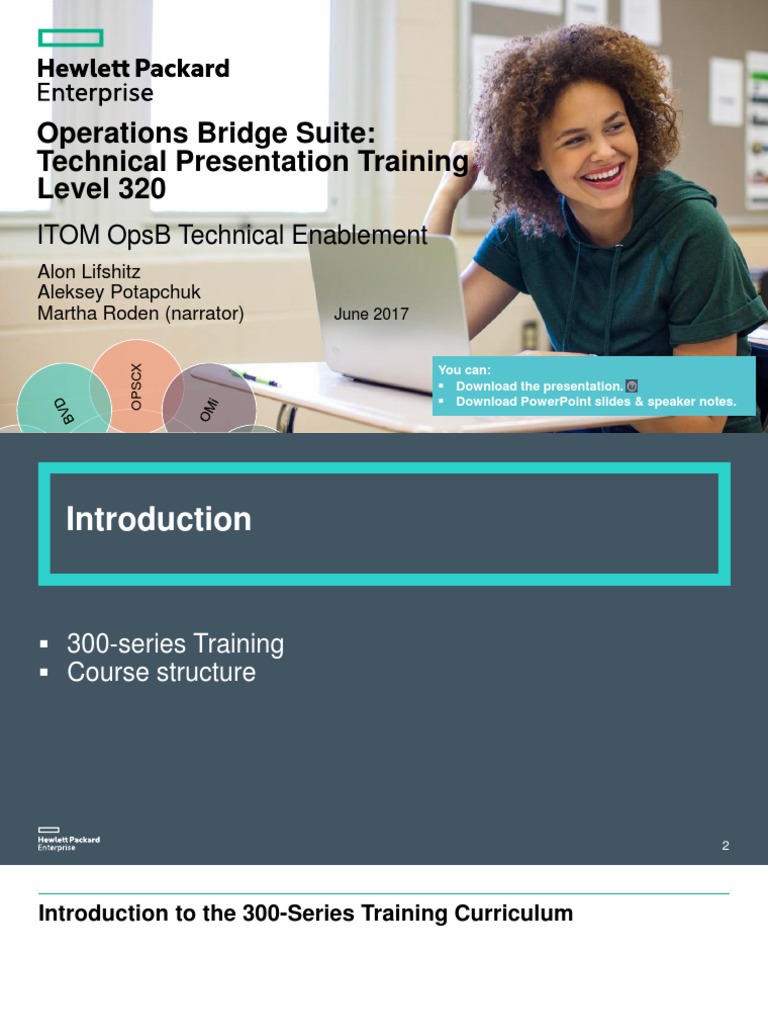 OpsBridge Suite Training Overview | PDF | Analytics | Predictive Analytics