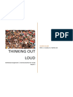 Thinking Out Loud: PGP 2 - Section A - Roll No 60