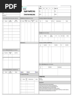 FINETURN Feasibility Format