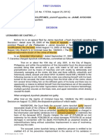 Plaintiff-Appellee Vs Vs Yy Accused-Appellant: First Division