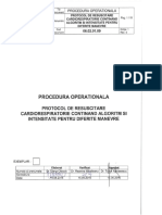 Protocol Privind Resuscitarea Cardiorespiratorie