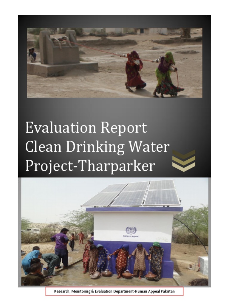 Tharparker Clean Water Project Evaluation | PDF | Drinking Water | Hygiene