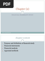 Chapter (2) : Financial Feasibility Study