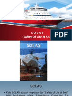 Solas (Safety of Life at Sea)