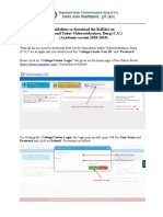 Guidelines To Download The Roll List On Hemchand Yadav Vishwavidyalaya, Durg (C.G.) (Academic Session 2018-2019)