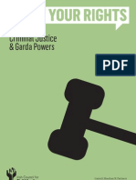Know Your Rights Criminal Justice and Garda Powers