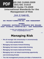 ISO 31010 New Standards For Risk Managament