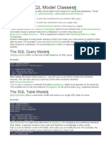 SQL Model Classes for Presenting Database Data in Qt