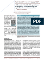 Comparative Study of Economic Potentials of Cooperative and Non Cooperative Members in Cassava Processing and Marketing in Agricultural Zones of Anambra State