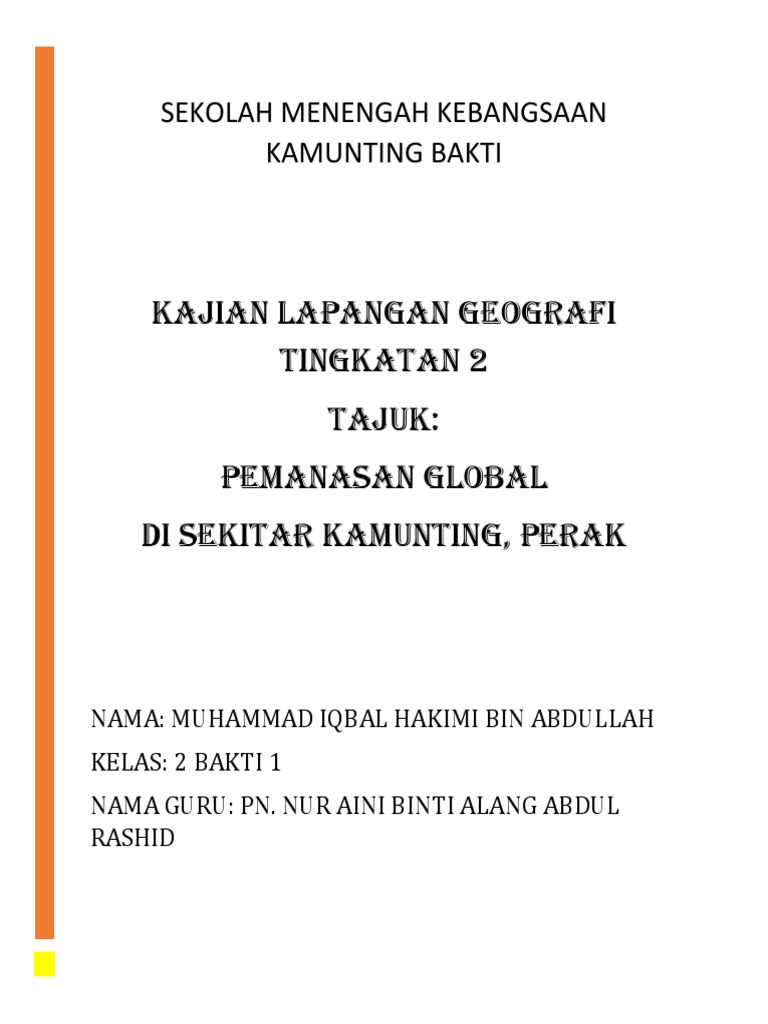 Kerja Lapangan Pdf