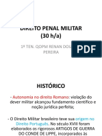 Direito Penal Militar - Slides de Aulas