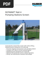 Rotamat® Rok 4 Pumping Stations Screen: Waste