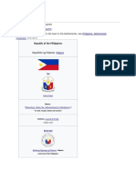 Philippines: Republic of The Philippines