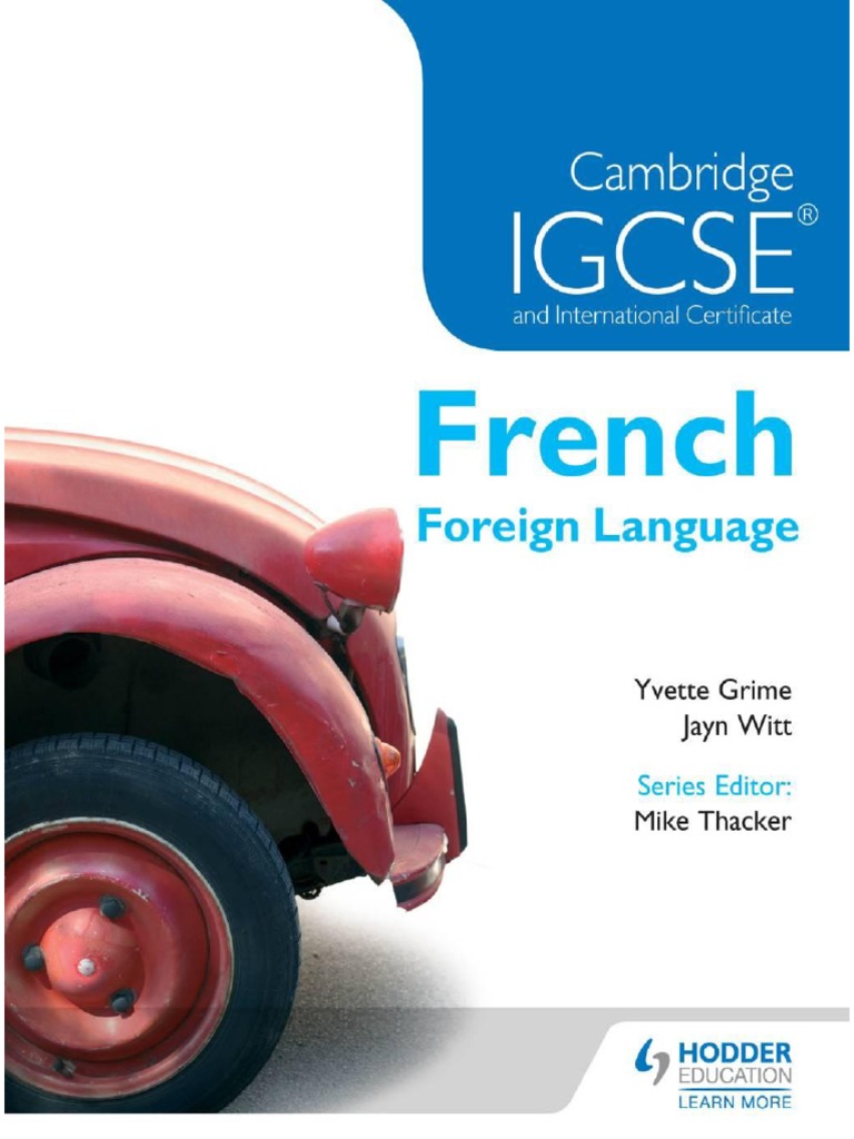 Xxx Bf Videyo Daract Bataou - Cambridge IGCSE & International Certificate French Foreign Language (French  Edition) PDF | PDF