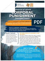 Instances of Severe Corporal Punishment Damages Claim (2017)