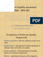 Evaluating Software Quality