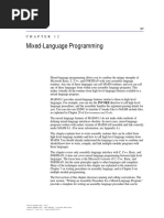 Mixed-Language Programming