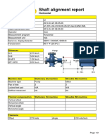 Easy Laser Sample Shaft Alignment Report PDF