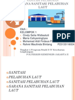 Sarana Sanitasi Pelabuhan Laut - 4d4 - Kel 1