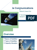 Satellite Communications: by Rekha B, Assoc - Prof. 4 Semester A Section 18/5/2018