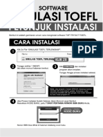 PETUNJUK INSTALASI TOEFL Best Preparation PDF