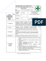 Sop Pemantauan Peralatan, Testing, Secara Rutin