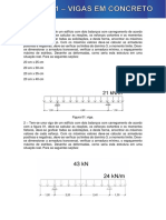 Exercicios de Vigas 1 PDF