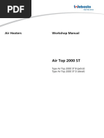 Air Top 2000 ST: Air Heaters Workshop Manual