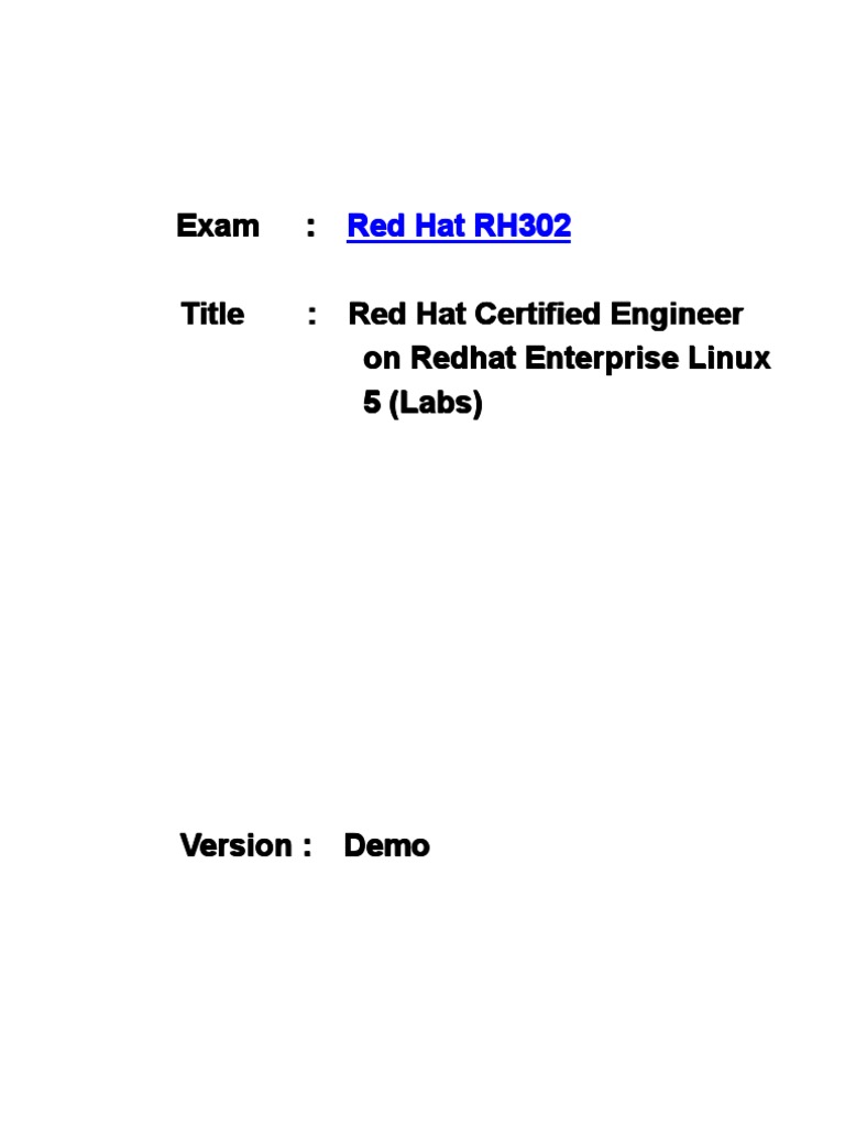 Red Hat Certified Engineer Exam Guide | PDF | Domain Name System ...
