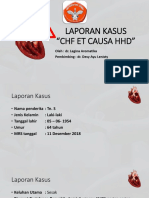 Laporan Kasus "CHF Et Causa HHD": Assalamualaikum Wr. WB