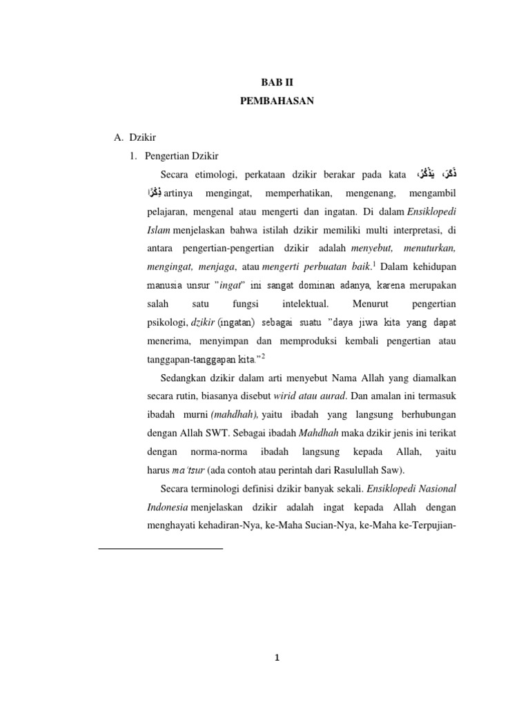 Dzikir Wirid Dan Doa