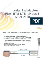 Estandar Instalacion Flexi BTS LTE ENodo