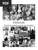 PESSOAS: TEXTOS SOBRE QUEM ME INSPIRA