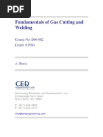 Fundamentals of Gas Welding and Cutting