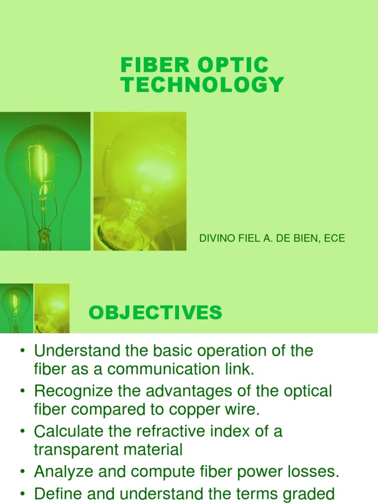 Fiber Optics | PDF | Optical Fiber | Scattering