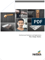 Architectural Hardware Catalogue August 2018 New