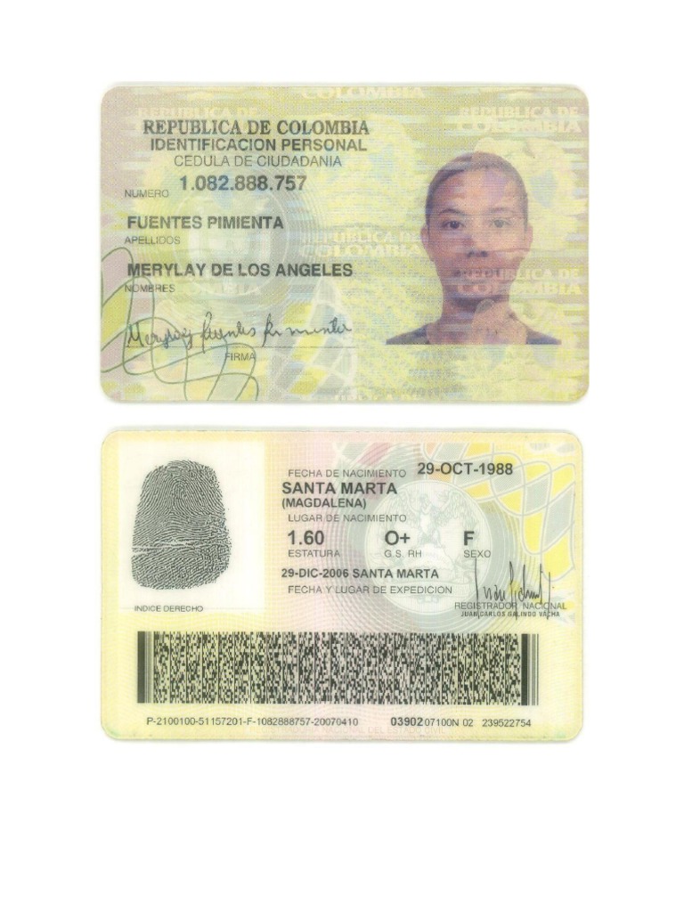 Cedula | PDF