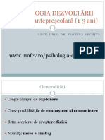 PsyDezv - Curs 4 - Anteprescolar